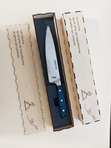 CUCHILLO CON CAJA MiA Grabado Láser