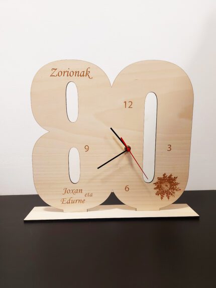 RELOJ EGUZKILORE MiA Grabado Láser
